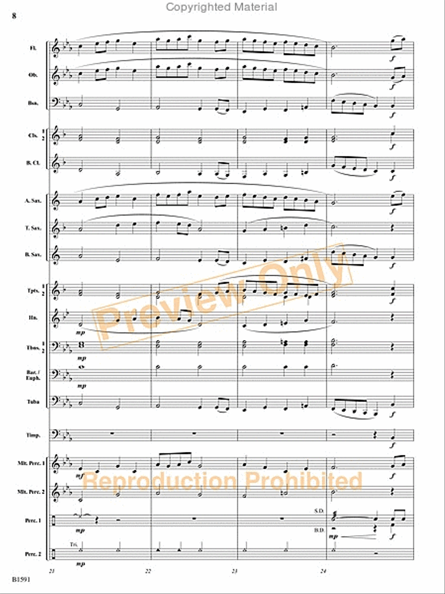 Little Suite for Band Little Suite for Band Concert Band scores gallery preview page 9