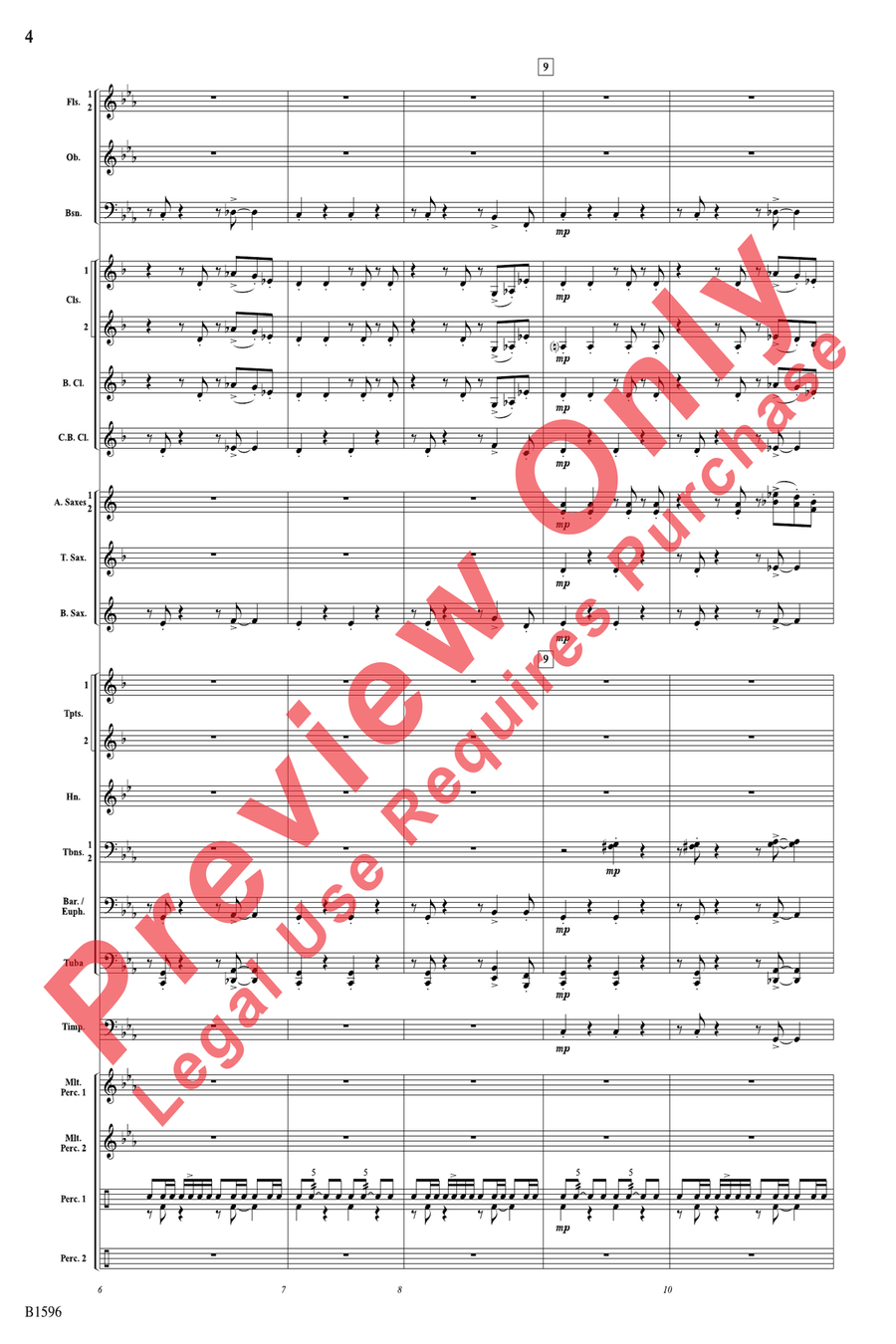 Marche Diabolique Marche Diabolique Concert Band scores gallery preview page 4