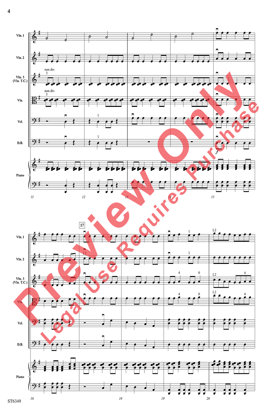 Velocity Velocity String Orchestra scores gallery preview page 5