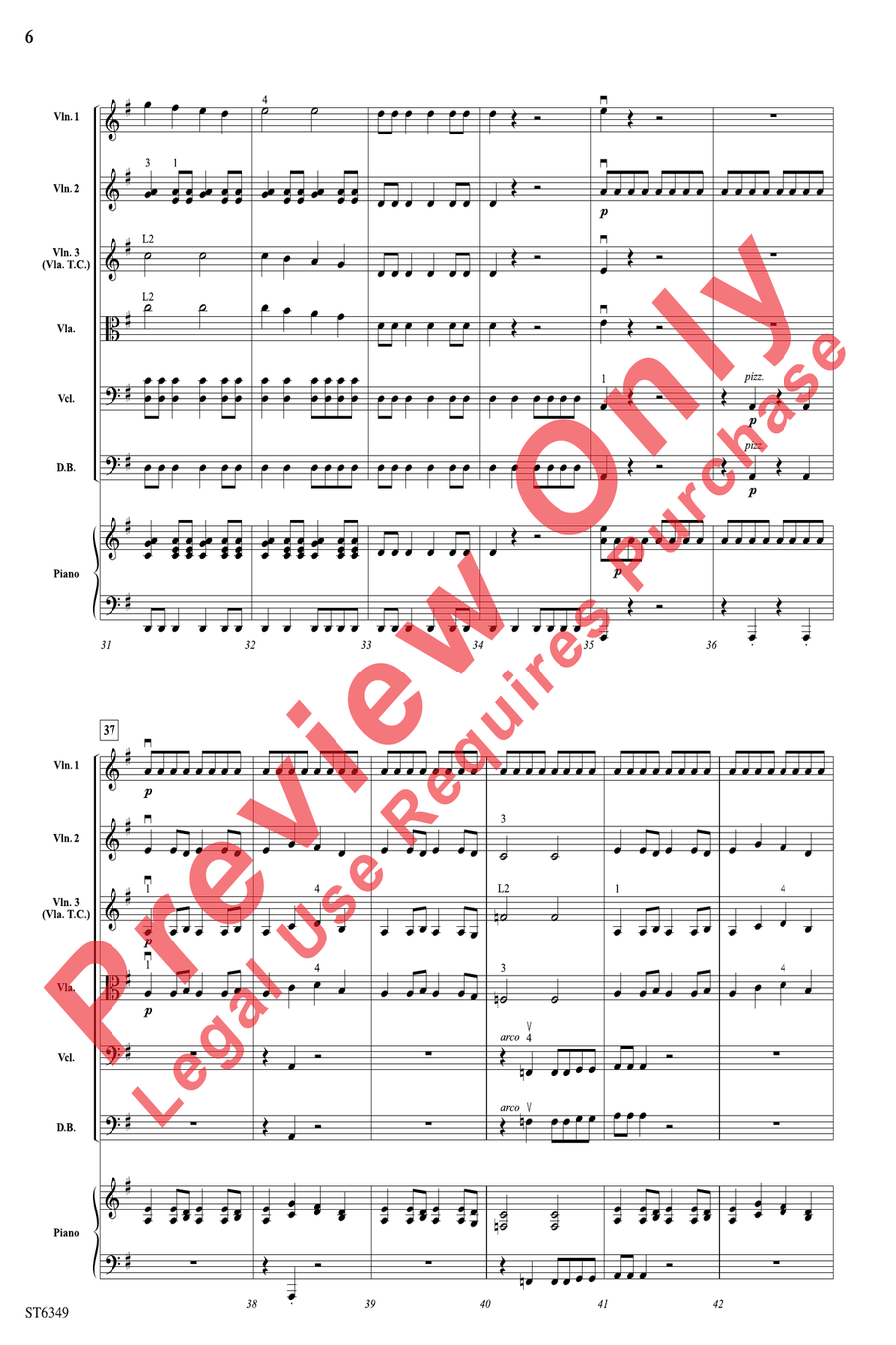 Velocity Velocity String Orchestra scores gallery preview page 7