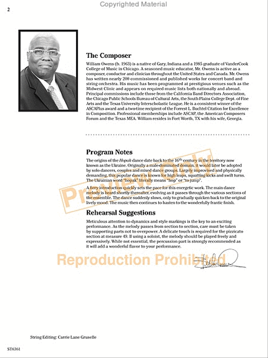 Hopak! Hopak! String Orchestra scores gallery preview page 15