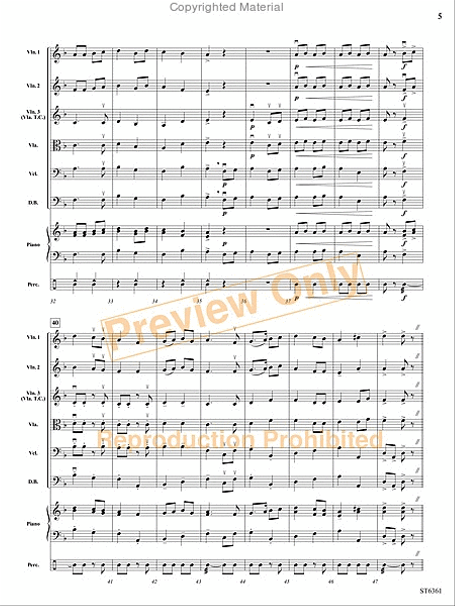 Hopak! Hopak! String Orchestra scores gallery preview page 6