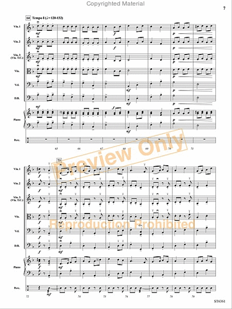 Hopak! Hopak! String Orchestra scores gallery preview page 8