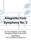 Allegretto from Symphony No 3 mini preview