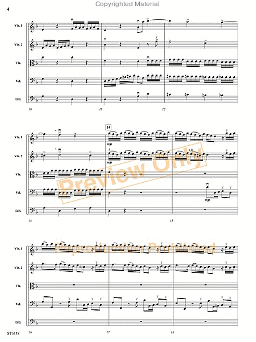 L'estro armonico L'estro armonico String Orchestra scores gallery preview page 5