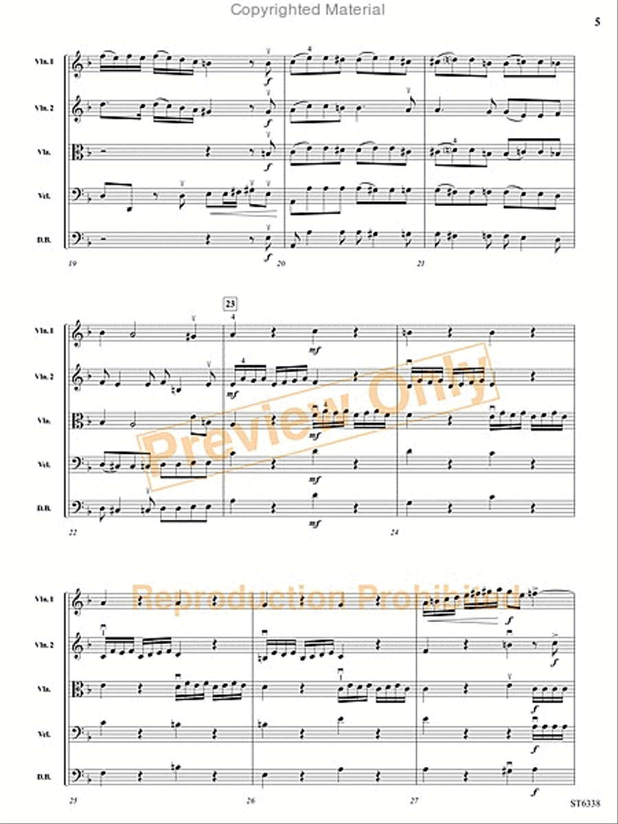 L'estro armonico L'estro armonico String Orchestra scores gallery preview page 6