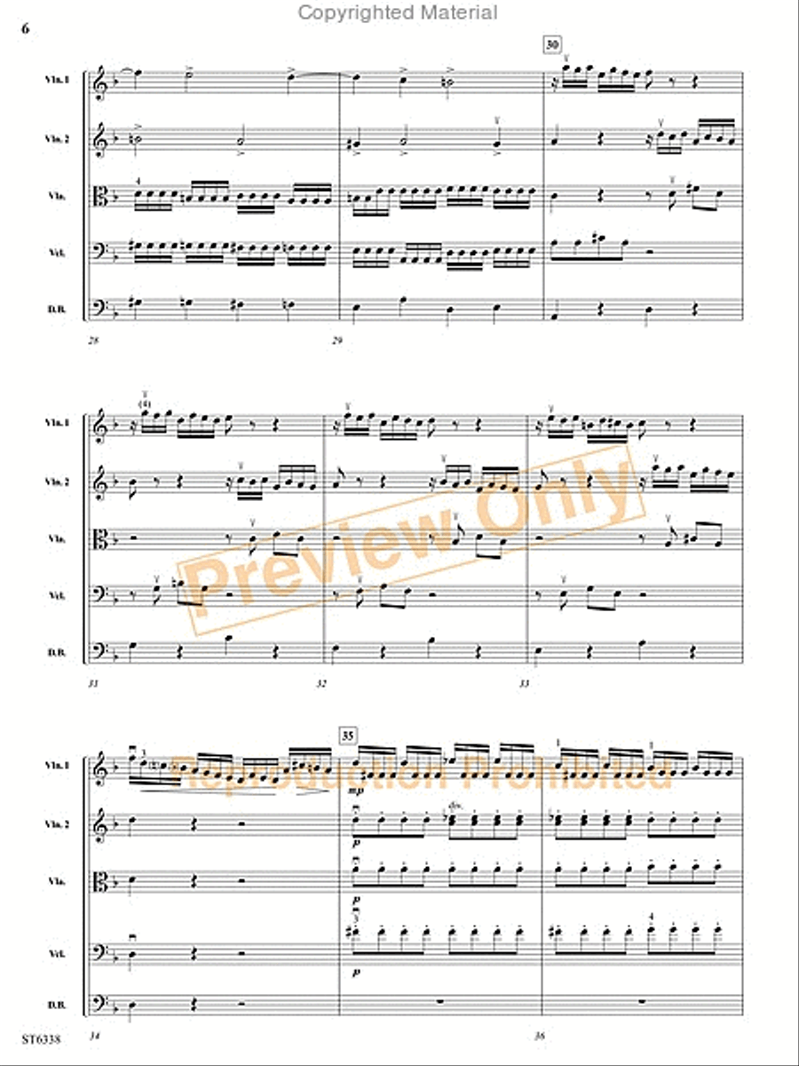 L'estro armonico L'estro armonico String Orchestra scores gallery preview page 7