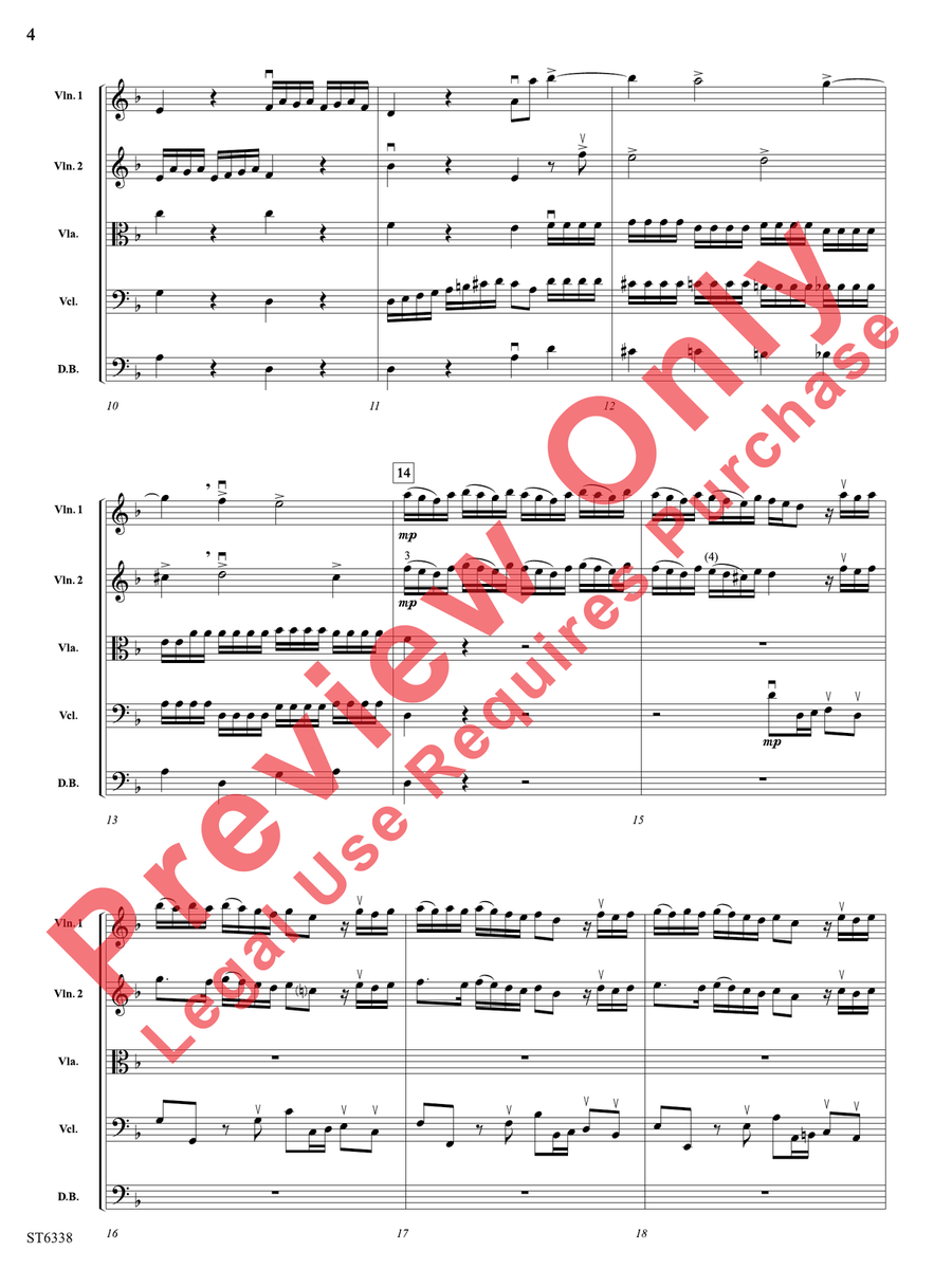 L'estro armonico L'estro armonico String Orchestra scores gallery preview page 5