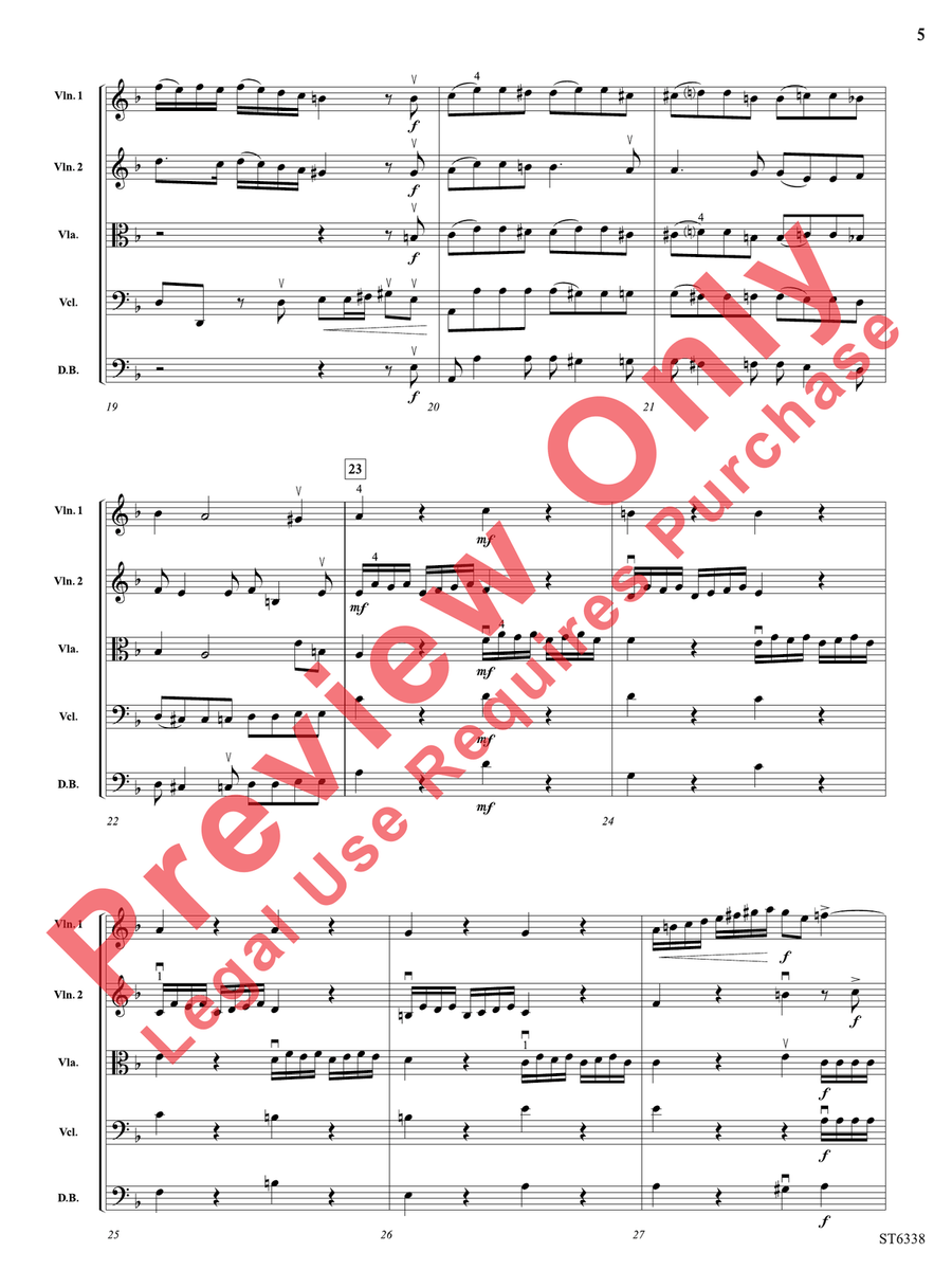 L'estro armonico L'estro armonico String Orchestra scores gallery preview page 6