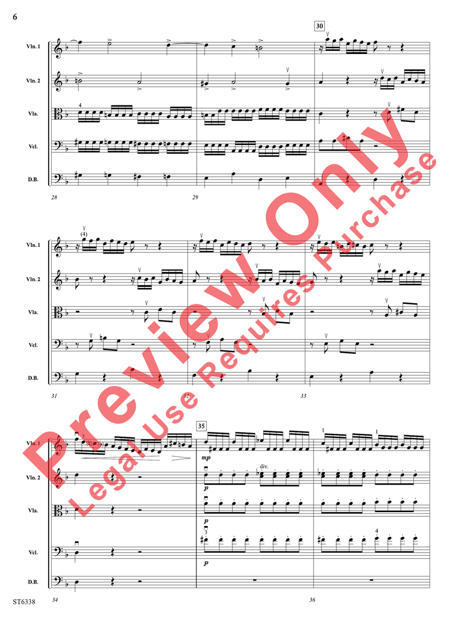 L'estro armonico L'estro armonico String Orchestra scores gallery preview page 7