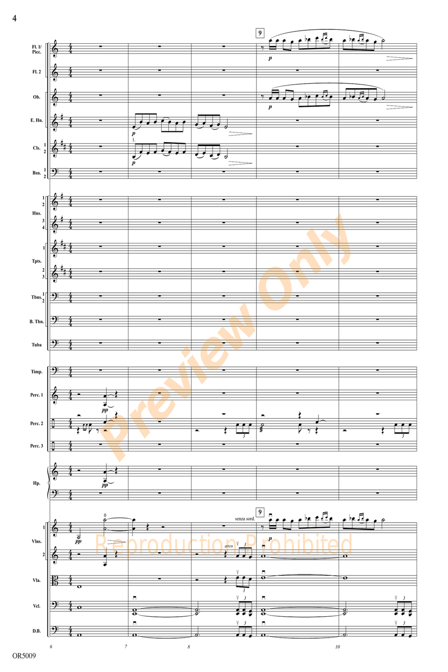 Egyptian Legacy Full Orchestra scores gallery preview page 4