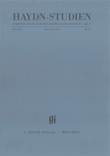Haydn Studien Series – Series II, Volume 1, December 2014
