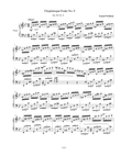 Chopinesque Etude No. 8 in B-flat