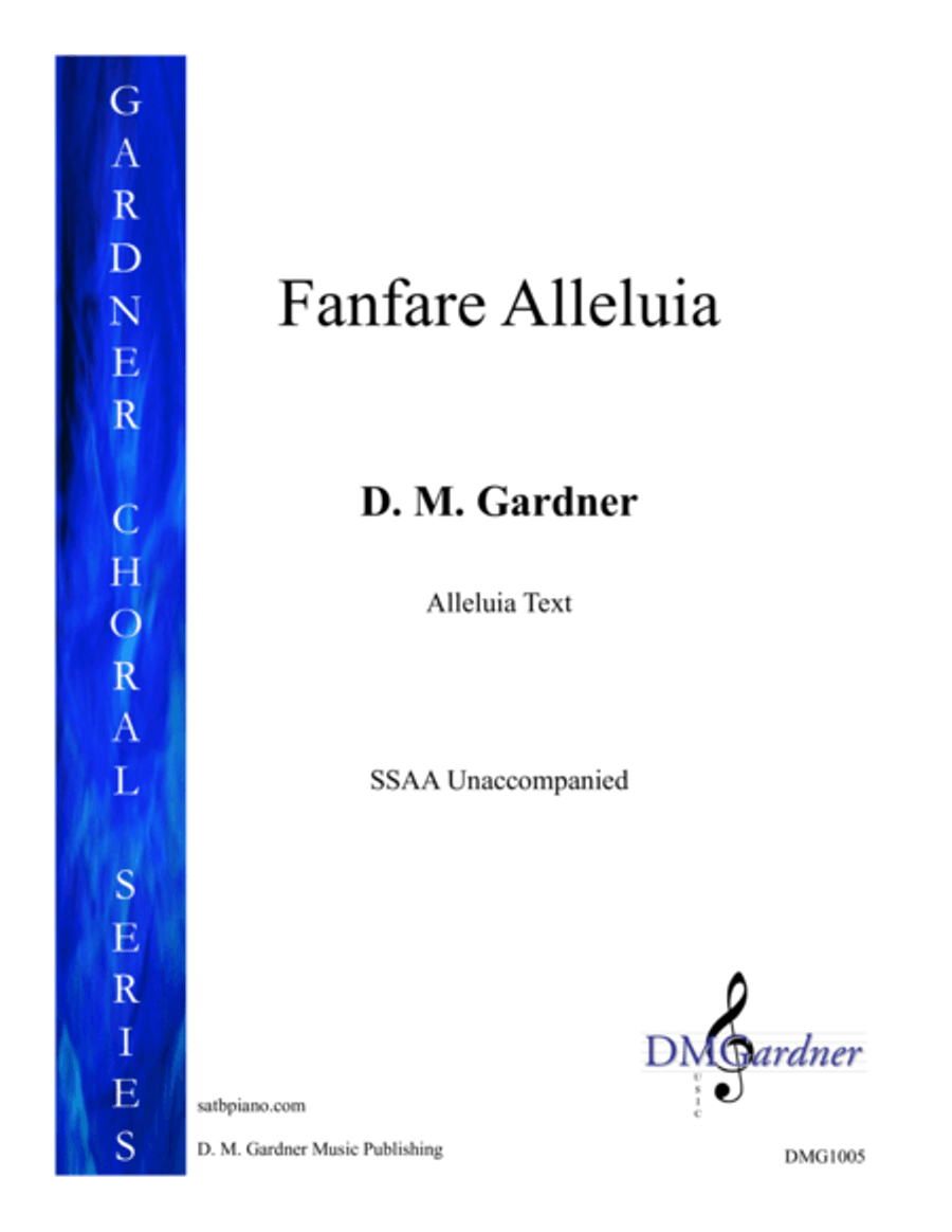 Fanfare Alleluia (SSAA - Unaccompanied) SSAA - Digital Sheet Music