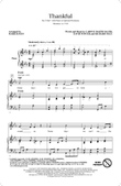 Thankful (arr. Mark Hayes)