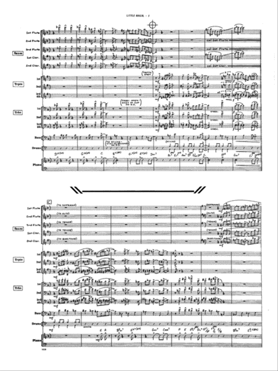 Little Rascal On A Rock - Full Score Jazz Ensemble scores gallery preview page 5