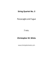 String Quartet No. 3