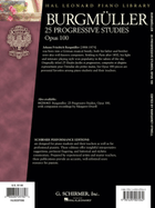 Burgmüller – 25 Progressive Studies, Opus 100 Piano Method scores gallery preview page 9