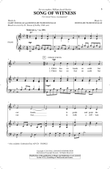 Song Of Witness