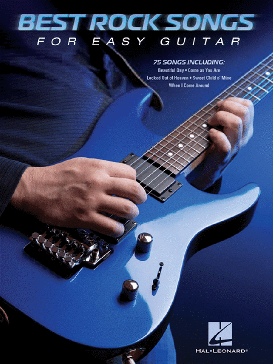 Best Rock Songs for Easy Guitar Easy Guitar scores gallery preview page 1
