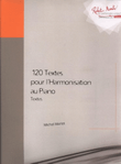 Textes pour l'harmonisation au piano (120)