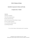 Bells for Ringing and Singing