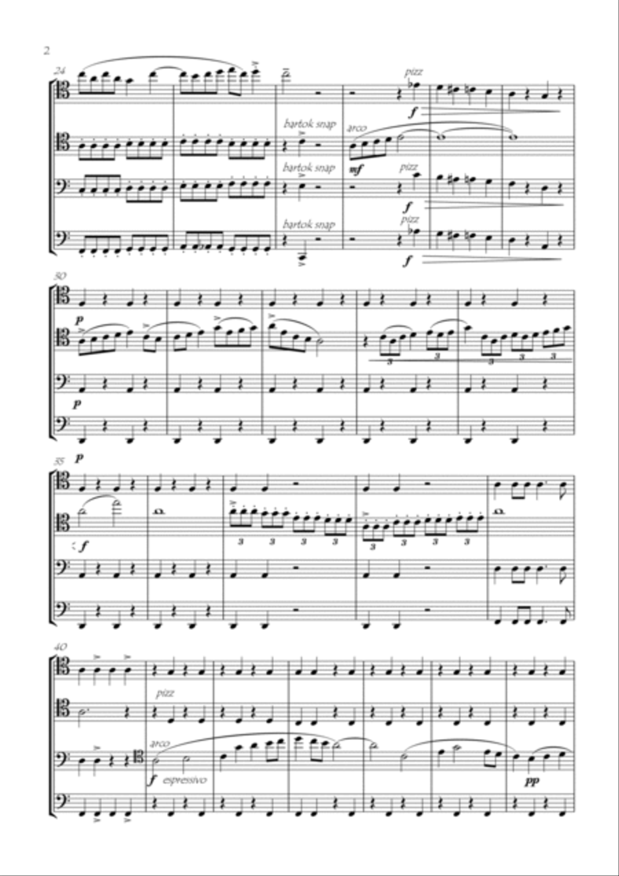 4 Cello Suite Cello scores gallery preview page 2