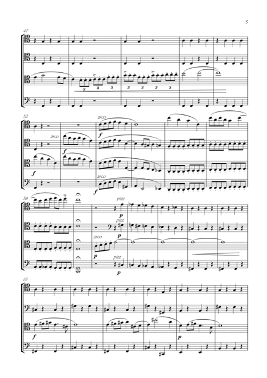 4 Cello Suite Cello scores gallery preview page 3