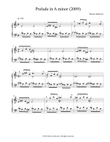 Prelude in A minor (2009)
