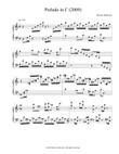 Prelude in C (2009)