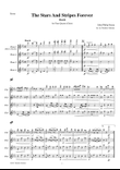 The Stars And Stripes Forever for Flute Quartet (Choir)