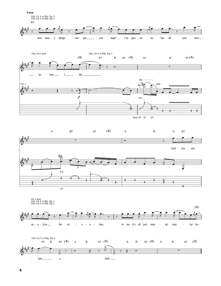 One Way To Rock One Way To Rock Acoustic Guitar scores gallery preview page 4