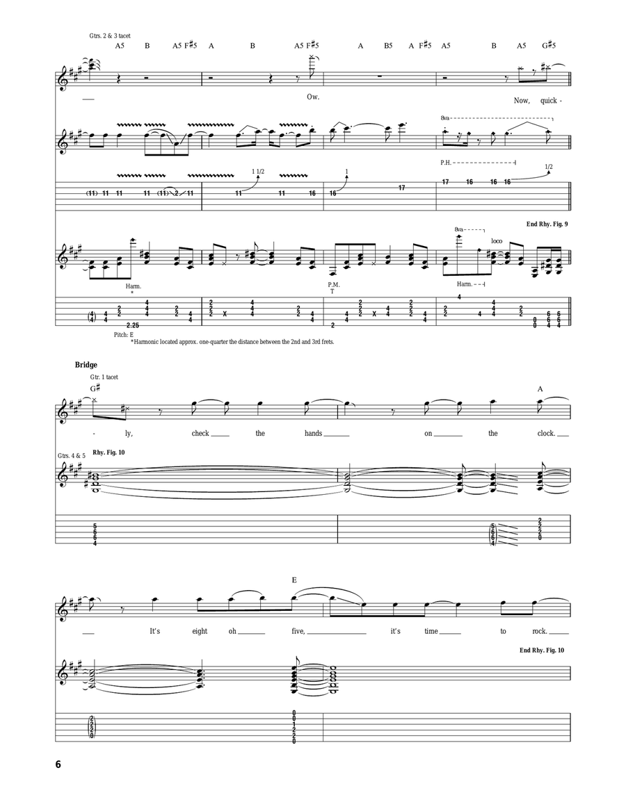 One Way To Rock One Way To Rock Acoustic Guitar scores gallery preview page 6