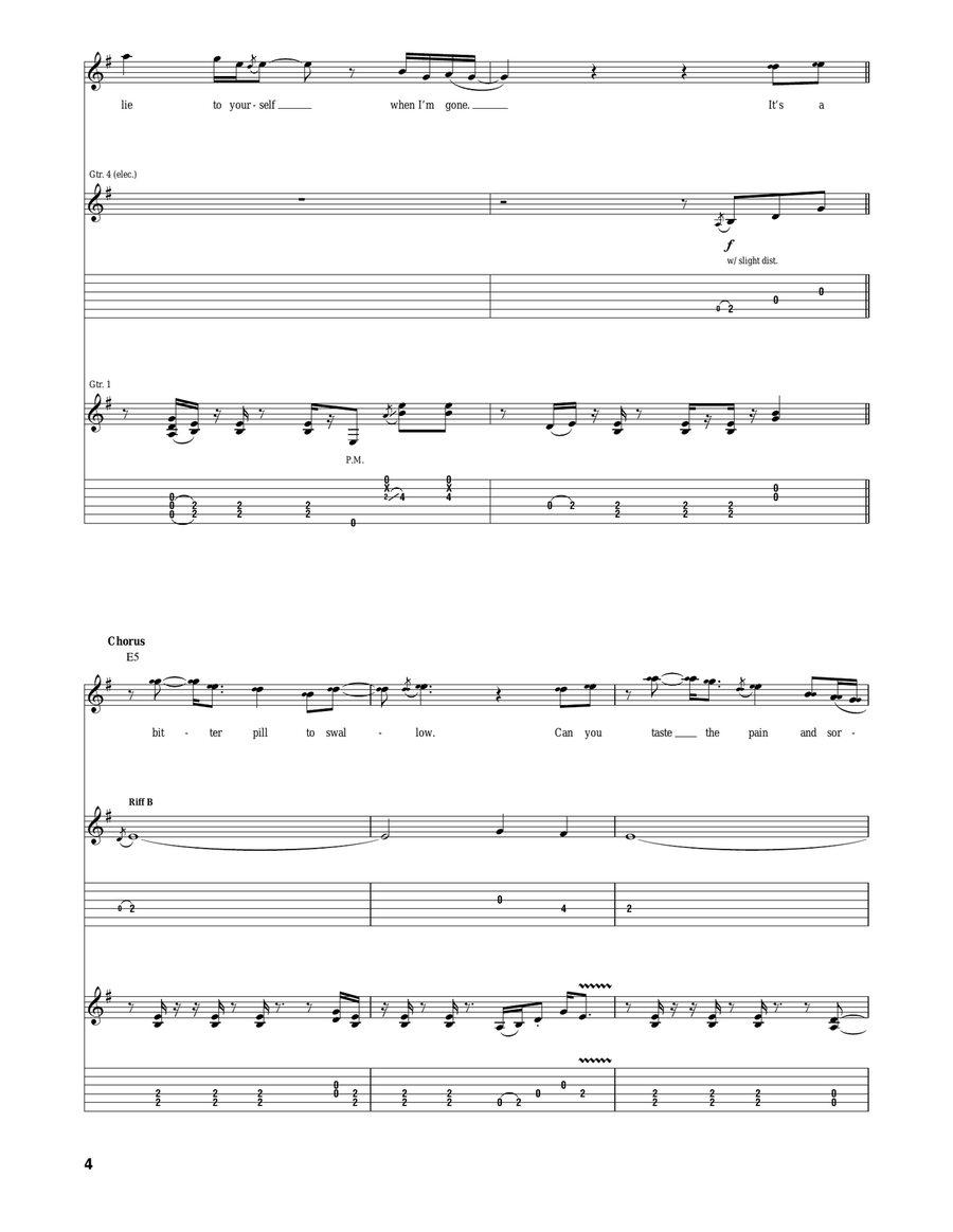 Get Back My Tomorrow Get Back My Tomorrow Acoustic Guitar scores gallery preview page 4