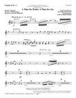 A Time for Praise, A Time for Joy - Bb Clarinet 1 & 2