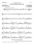 A Time for Praise, A Time for Joy - Bb Trumpet 1