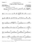 A Time for Praise, A Time for Joy - Trombone 1 & 2