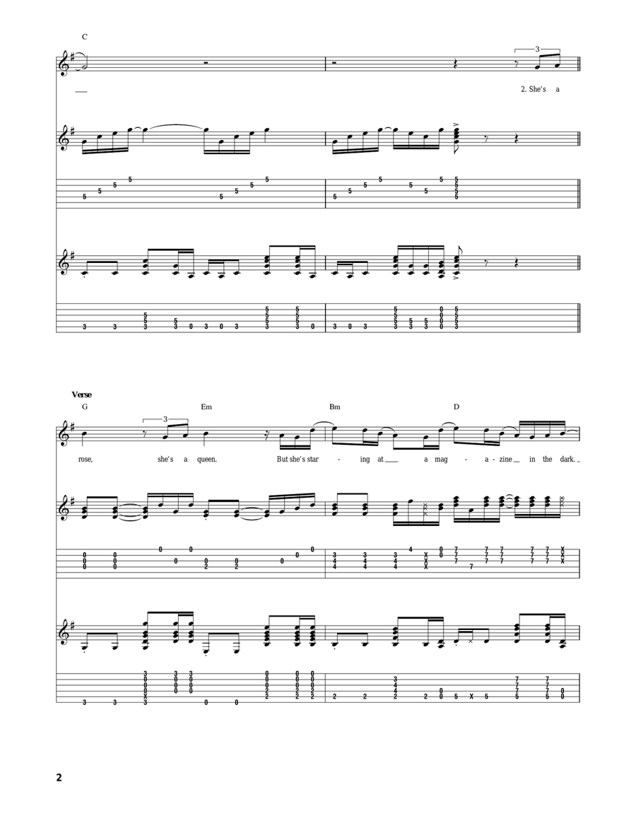 Another Is Waiting Another Is Waiting Acoustic Guitar scores gallery preview page 2