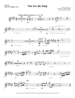You Are the Song - Alto Sax (sub. Trumpet 2-3) mini preview