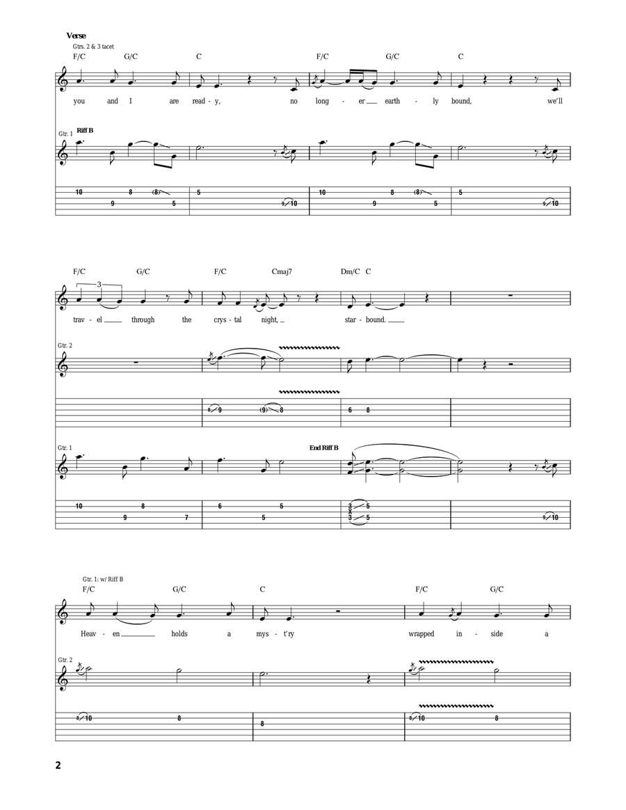 Starbound Starbound Acoustic Guitar scores gallery preview page 2