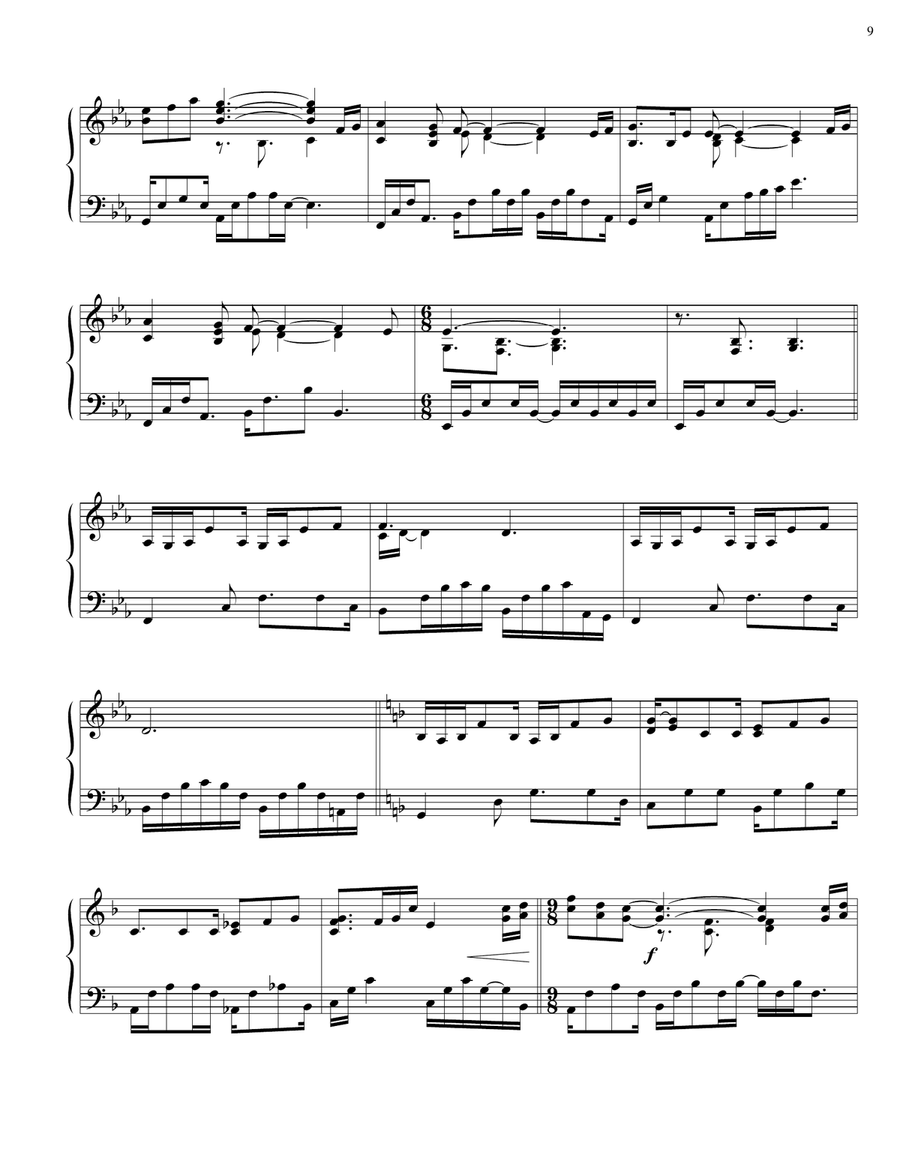 Nature's Catch Nature's Catch Piano Solo scores gallery preview page 2