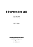 I Surrender All