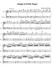 Adagio in B flat Major