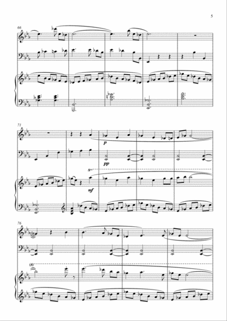 Full Moon Trio Flute scores gallery preview page 5