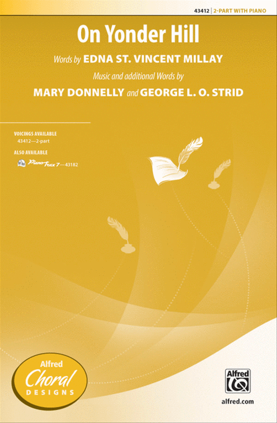 On Yonder Hill On Yonder Hill 2-Part scores gallery preview page 1