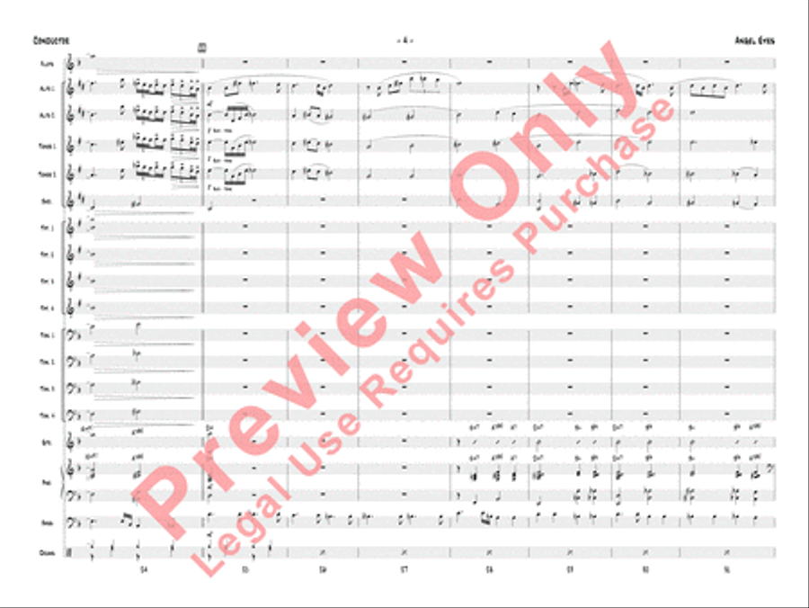 Angel Eyes Angel Eyes Jazz Ensemble scores gallery preview page 7