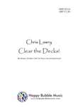 Clear the Decks! - for Bb Brass [Treble Clef] & Piano (from Scenes from a Parisian Cafe)