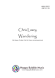 Wandering - for Bb Brass [Treble Clef] & Piano (from Scenes from a Parisian Cafe)