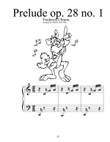 Prelude op 28 No. 1