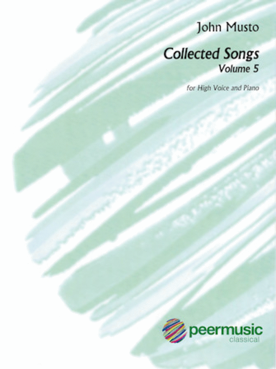 Collected Songs for High Voice - Volume 5 High Voice scores gallery preview page 1